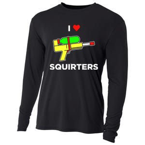 Justin Danger Nunley I Love Squirters Cooling Performance Long Sleeve Crew