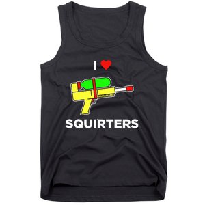 Justin Danger Nunley I Love Squirters Tank Top