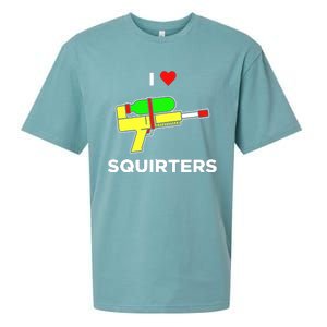 Justin Danger Nunley I Love Squirters Sueded Cloud Jersey T-Shirt