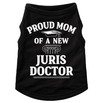 Juris Doctor of Jurisprudence Mom Law School Graduation Doggie Tank