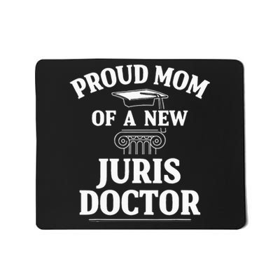 Juris Doctor of Jurisprudence Mom Law School Graduation Mousepad