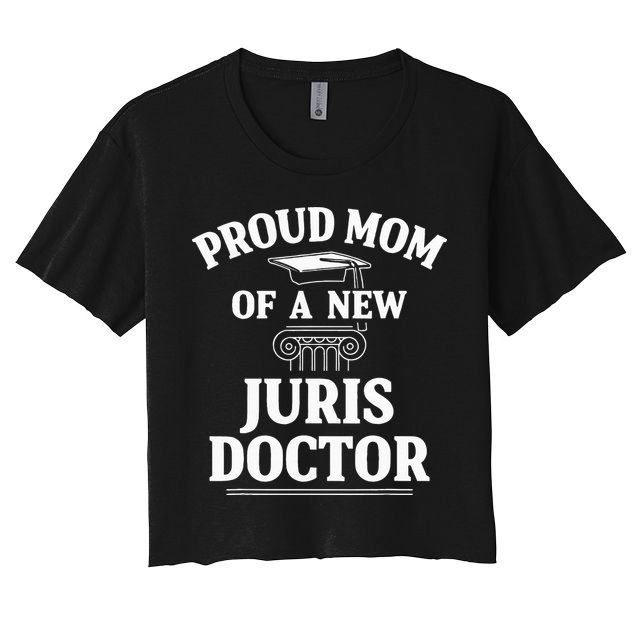 Juris Doctor of Jurisprudence Mom Law School Graduation Crop Top
