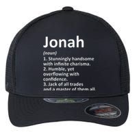 Jonah Definition Personalized Name Funny Birthday Gift Idea Flexfit Unipanel Trucker Cap