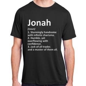 Jonah Definition Personalized Name Funny Birthday Gift Idea Adult ChromaSoft Performance T-Shirt