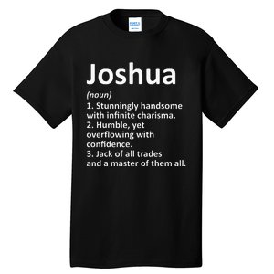 Joshua Definition Personalized Name Funny Birthday Gift Idea Tall T-Shirt