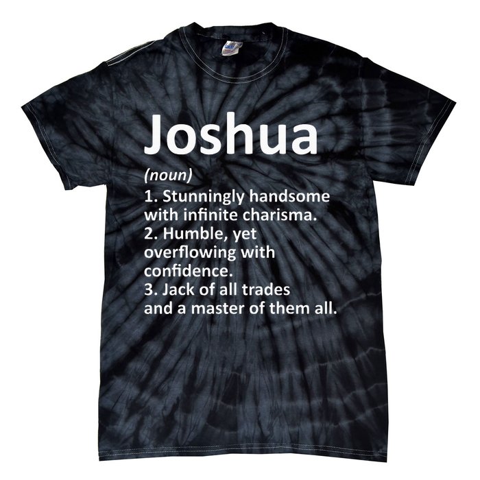 Joshua Definition Personalized Name Funny Birthday Gift Idea Tie-Dye T-Shirt