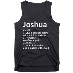 Joshua Definition Personalized Name Funny Birthday Gift Idea Tank Top