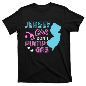 Jersey Dont Pump Gas State Outline T-Shirt