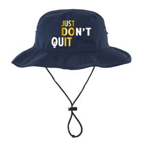 Just Don't Quit Encouraging Legacy Cool Fit Booney Bucket Hat