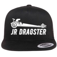 Jr Dragster Racing Car Driving Racer Drag Racing Gift Flat Bill Trucker Hat