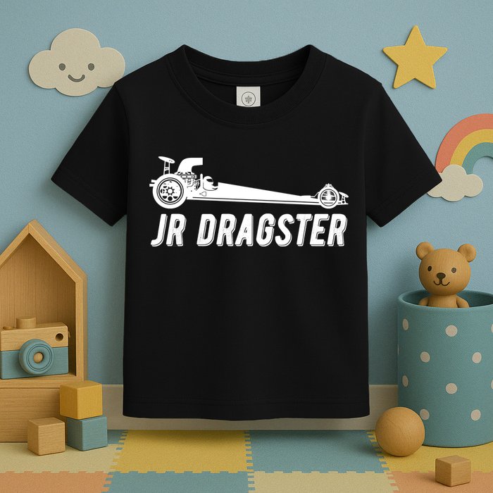 Jr Dragster Racing Car Driving Racer Drag Racing Gift Toddler T-Shirt
