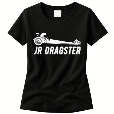Jr Dragster Racing Car Driving Racer Drag Racing Gift Womens T-Shirt