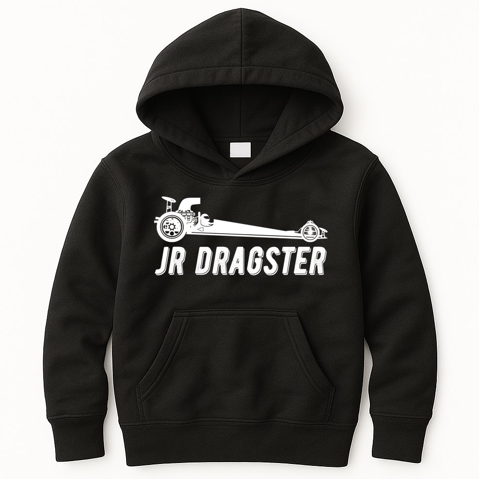 Jr Dragster Racing Car Driving Racer Drag Racing Gift Kids Hoodie