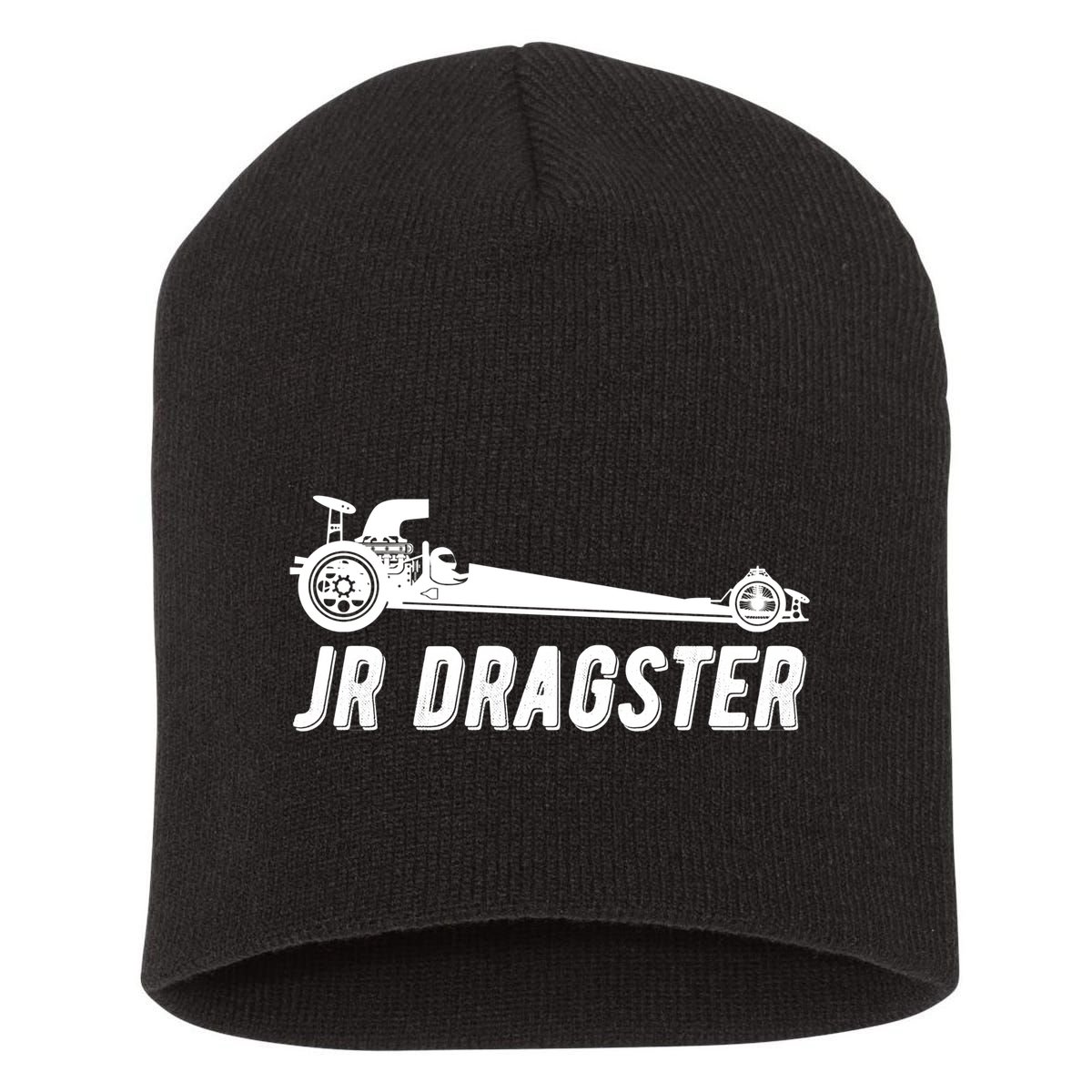 Jr Dragster Racing Car Driving Racer Drag Racing Gift Short Acrylic Beanie