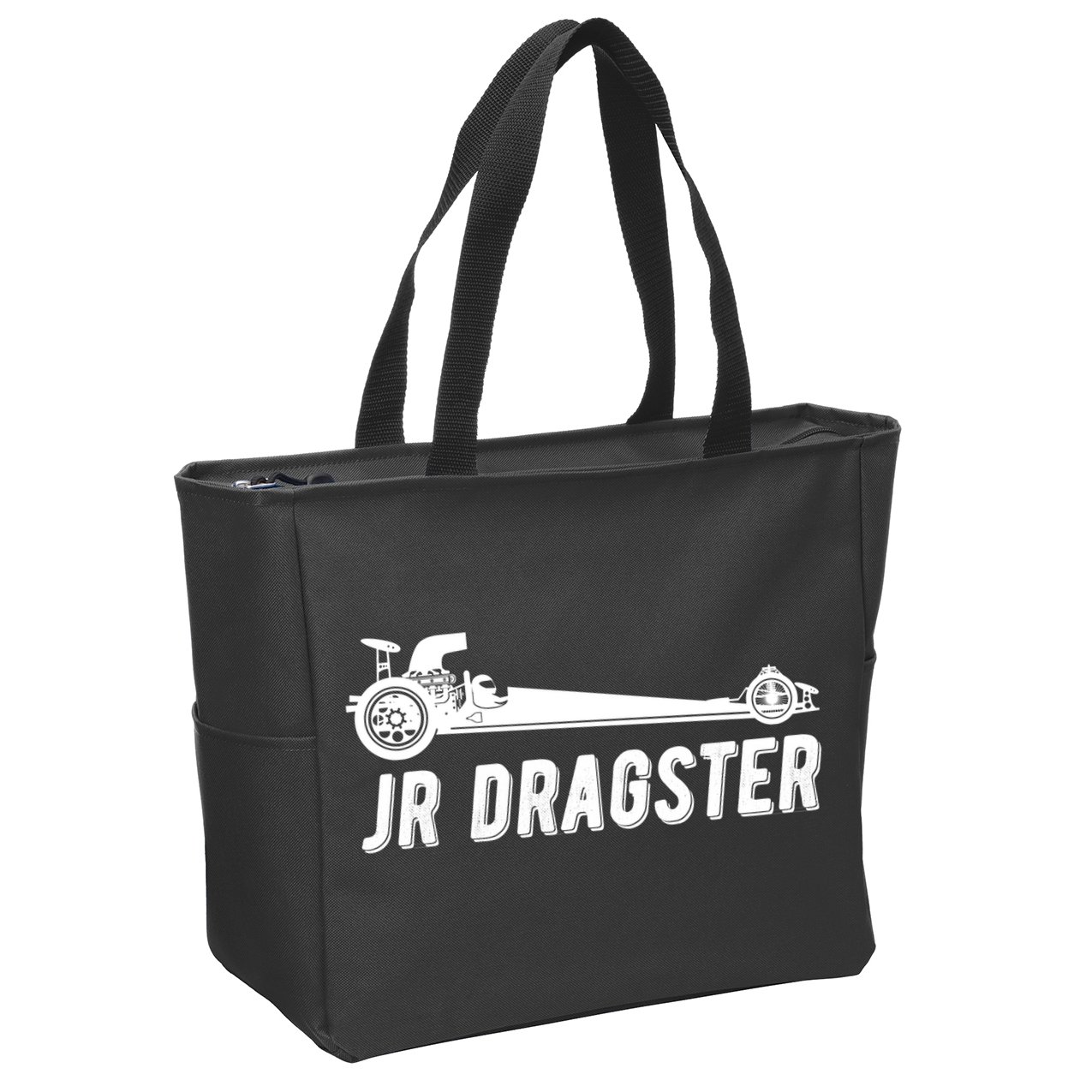 Jr Dragster Racing Car Driving Racer Drag Racing Gift Zip Tote Bag