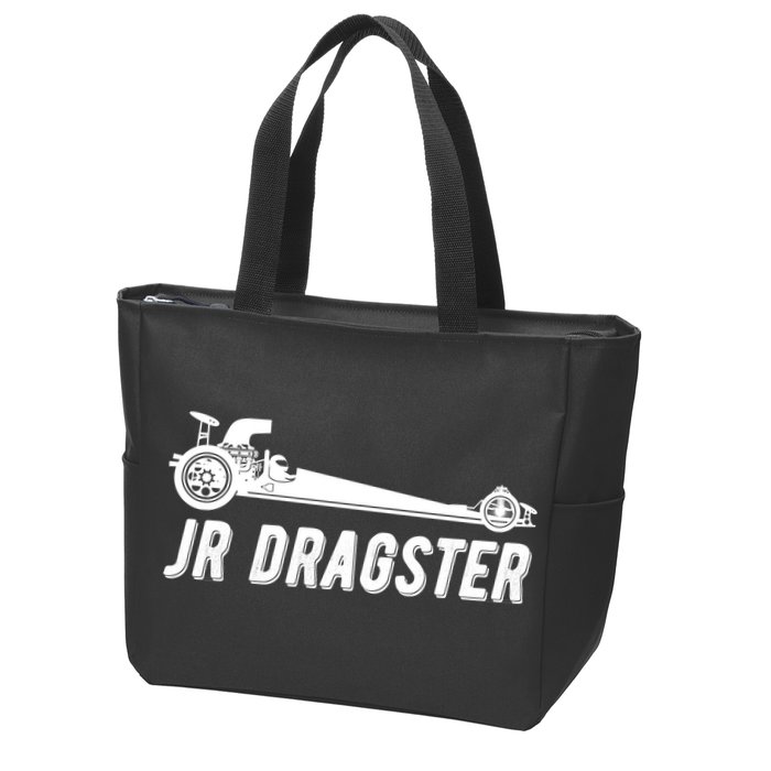 Jr Dragster Racing Car Driving Racer Drag Racing Gift Zip Tote Bag