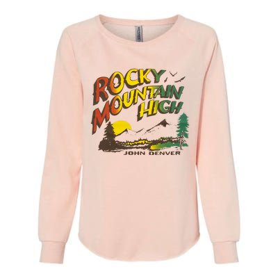 John Denver Rocky Mountain High Womens California Wash Sweatshirt