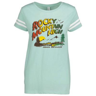 John Denver Rocky Mountain High Enza Ladies Jersey Football T-Shirt