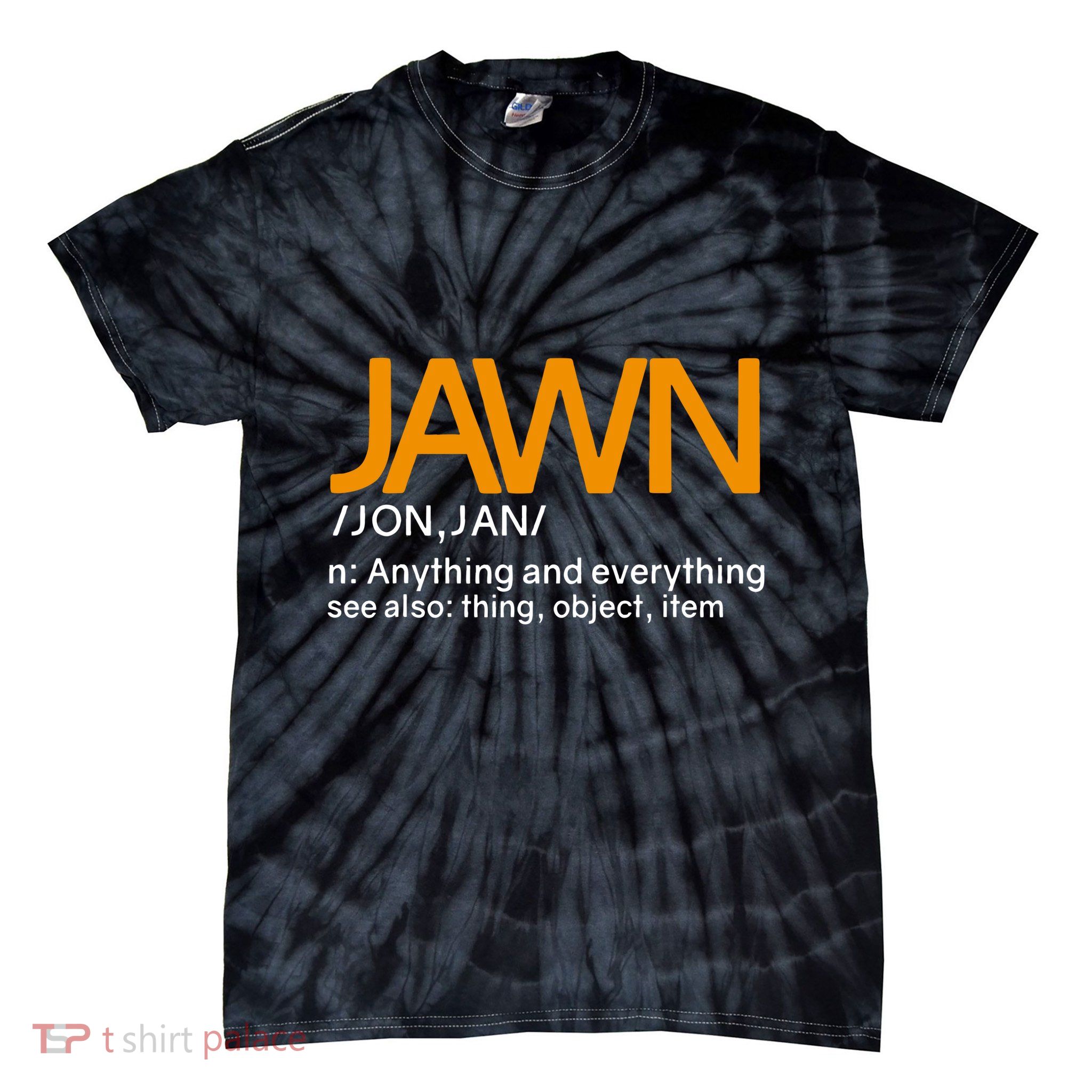 Jawn Dictionary Slang Philadelphia Tie-Dye T-Shirt