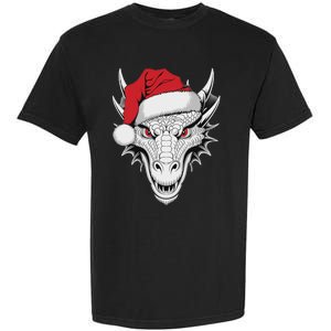 Joyful Dragon Santa On Dragon Christmas Garment-Dyed Heavyweight T-Shirt