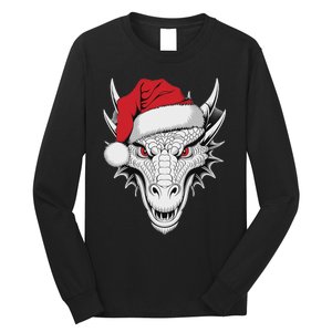 Joyful Dragon Santa On Dragon Christmas Long Sleeve Shirt