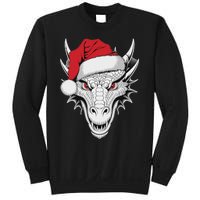 Joyful Dragon Santa On Dragon Christmas Sweatshirt