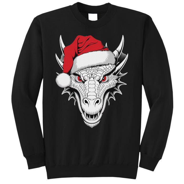 Joyful Dragon Santa On Dragon Christmas Sweatshirt