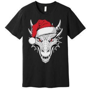 Joyful Dragon Santa On Dragon Christmas Premium T-Shirt