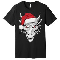 Joyful Dragon Santa On Dragon Christmas Premium T-Shirt