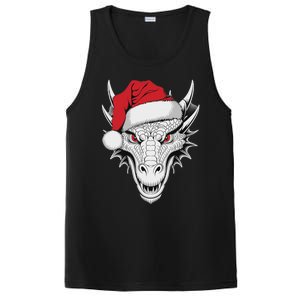 Joyful Dragon Santa On Dragon Christmas PosiCharge Competitor Tank