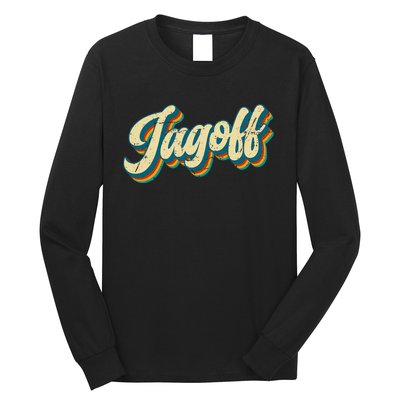 Jagoff Design Slang Pittsburgh Pennsylvania Yinzer Long Sleeve Shirt