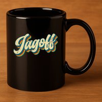 Jagoff Design Slang Pittsburgh Pennsylvania Yinzer 11oz C Handle Ceramic Mug