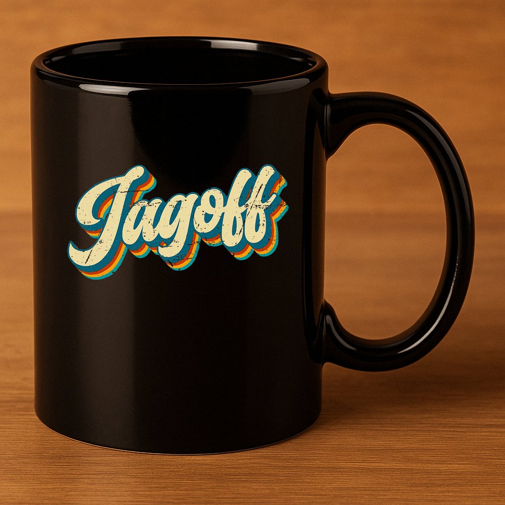 Jagoff Design Slang Pittsburgh Pennsylvania Yinzer 11oz C Handle Ceramic Mug