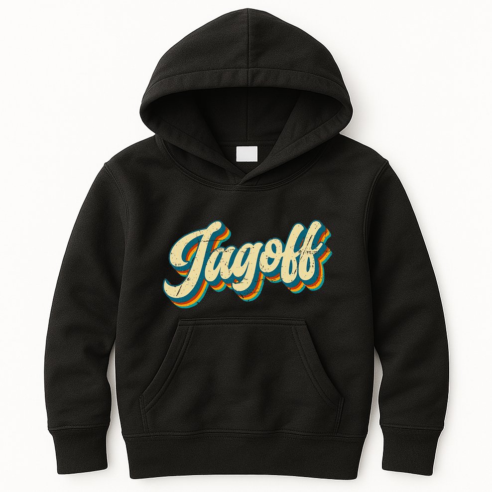 Jagoff Design Slang Pittsburgh Pennsylvania Yinzer Kids Hoodie