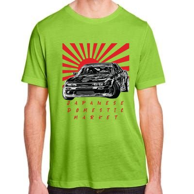 JDM Drift Sunburst Gift Adult ChromaSoft Performance T-Shirt