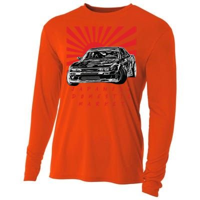 JDM Drift Sunburst Gift Cooling Performance Long Sleeve Crew