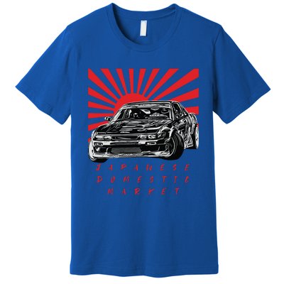 JDM Drift Sunburst Gift Premium T-Shirt