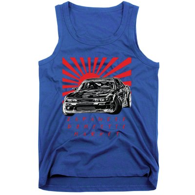 JDM Drift Sunburst Gift Tank Top