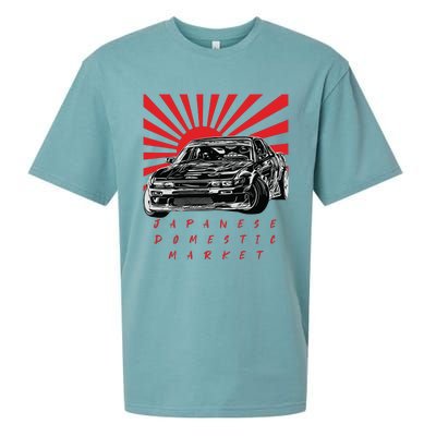 JDM Drift Sunburst Gift Sueded Cloud Jersey T-Shirt