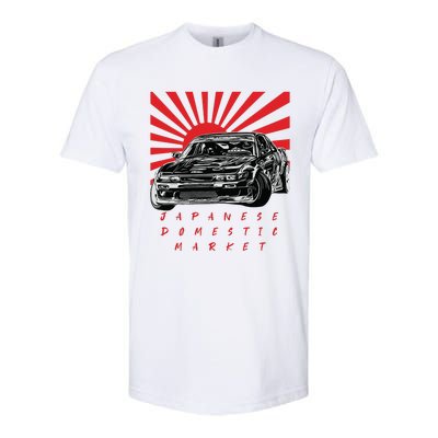 JDM Drift Sunburst Gift Softstyle CVC T-Shirt