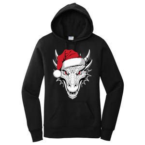 Joyful Dragon Santa On Dragon Christmas Women's Pullover Hoodie