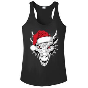 Joyful Dragon Santa On Dragon Christmas Ladies PosiCharge Competitor Racerback Tank