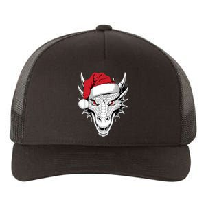 Joyful Dragon Santa On Dragon Christmas Yupoong Adult 5-Panel Trucker Hat