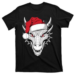 Joyful Dragon Santa On Dragon Christmas T-Shirt