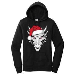 Joyful Dragon Santa On Dragon Christmas Women's Pullover Hoodie