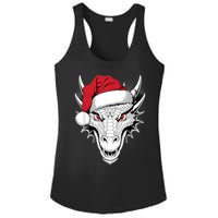 Joyful Dragon Santa On Dragon Christmas Ladies PosiCharge Competitor Racerback Tank