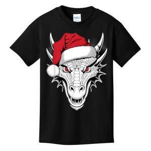 Joyful Dragon Santa On Dragon Christmas Kids T-Shirt