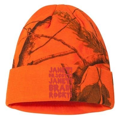 Janet Dr Scott Janet Brad Rocky Horrror Show Halloween Kati Licensed 12" Camo Beanie