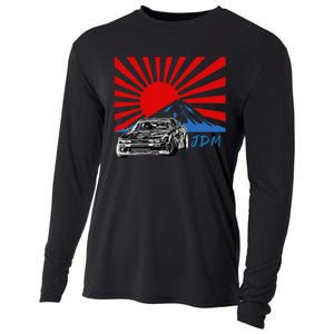 JDM Drift Sunburst Cooling Performance Long Sleeve Crew