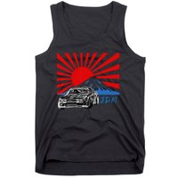 JDM Drift Sunburst Tank Top